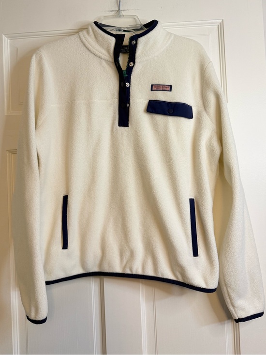 Vineyard Vines Tops - Vineyard Vines Harbor Fleece Quarter-Snap Pullover